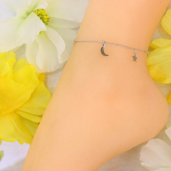 "Minimalist Anklet, Sleek & Modern Design, Women’s Fashion, YC110239-A - Picture 2 of 10